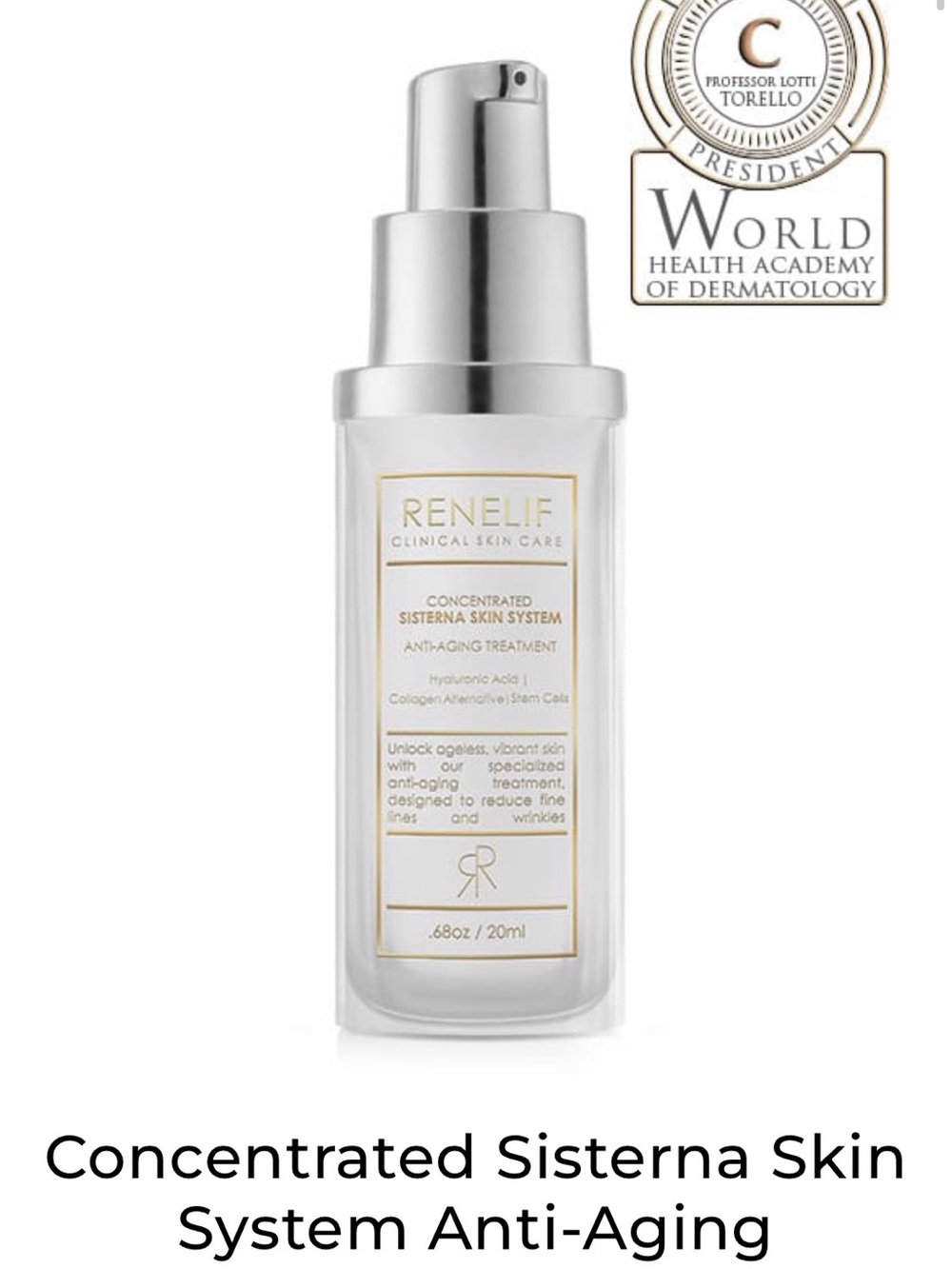 RENELIF Concentrated Sisterna Skin System Serum - BRAND NEW/SEALED